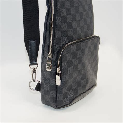 louis vuitton damier graphite key pouch|louis vuitton damier sling bag.